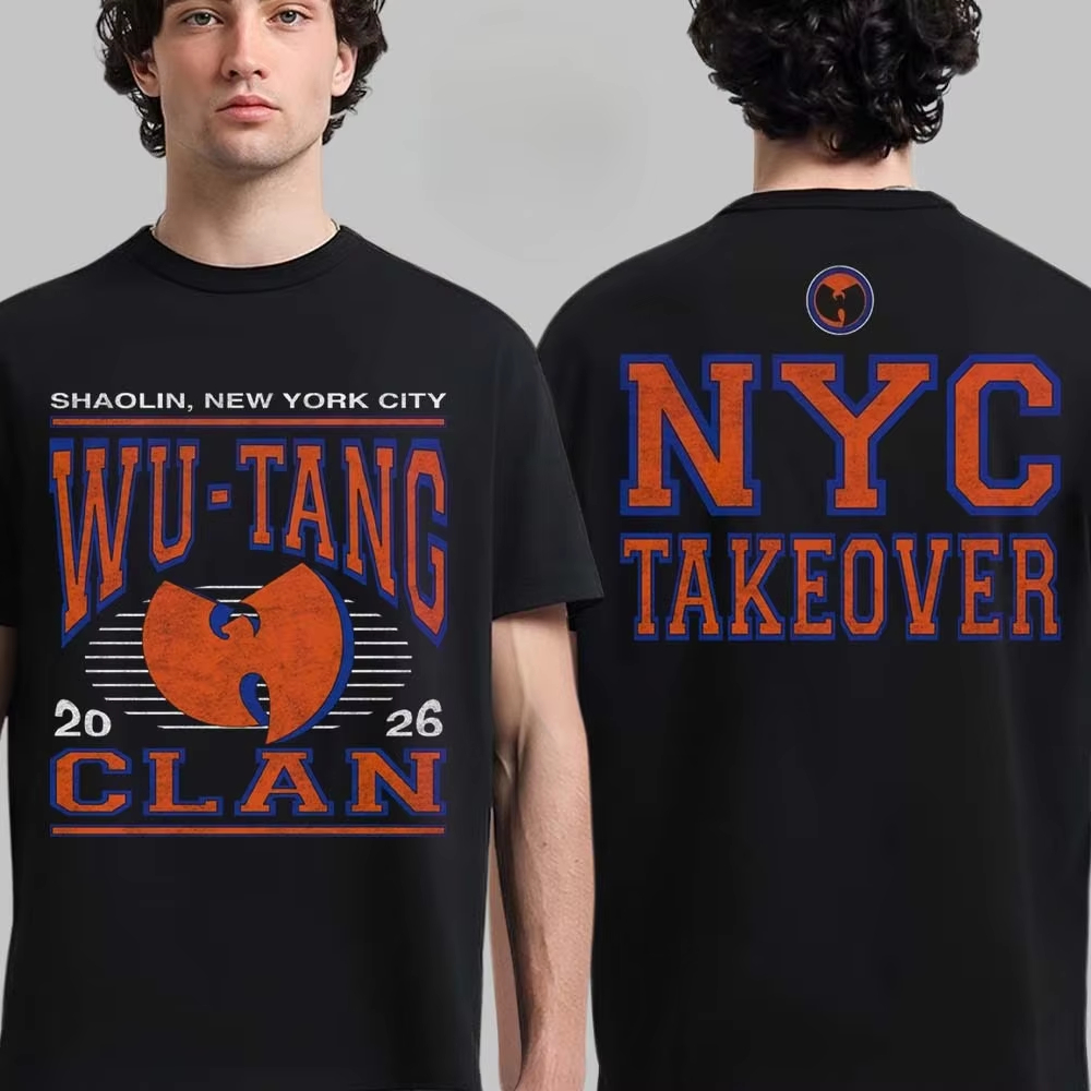 Summer Clothing Nyc - Kaos Grafis Wu-Tang Clan NYC Takeover