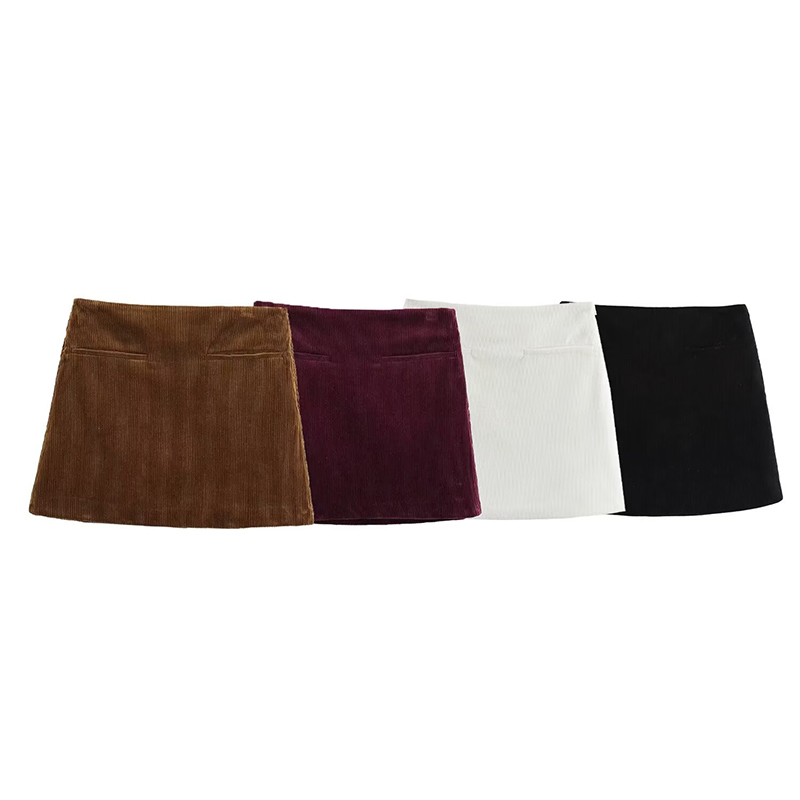 Summer Zara - Willshella rok Mini A-Line wanita, rok