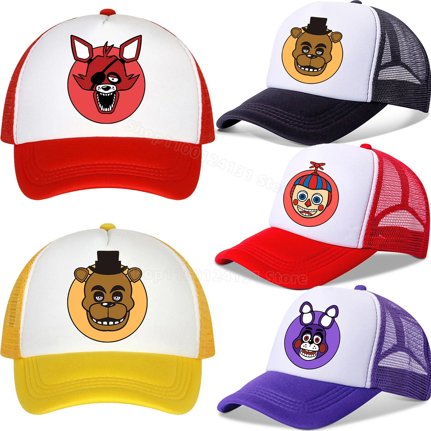 Summer Clothing Gifts - Topi Bisbol Five Nights At Freddys