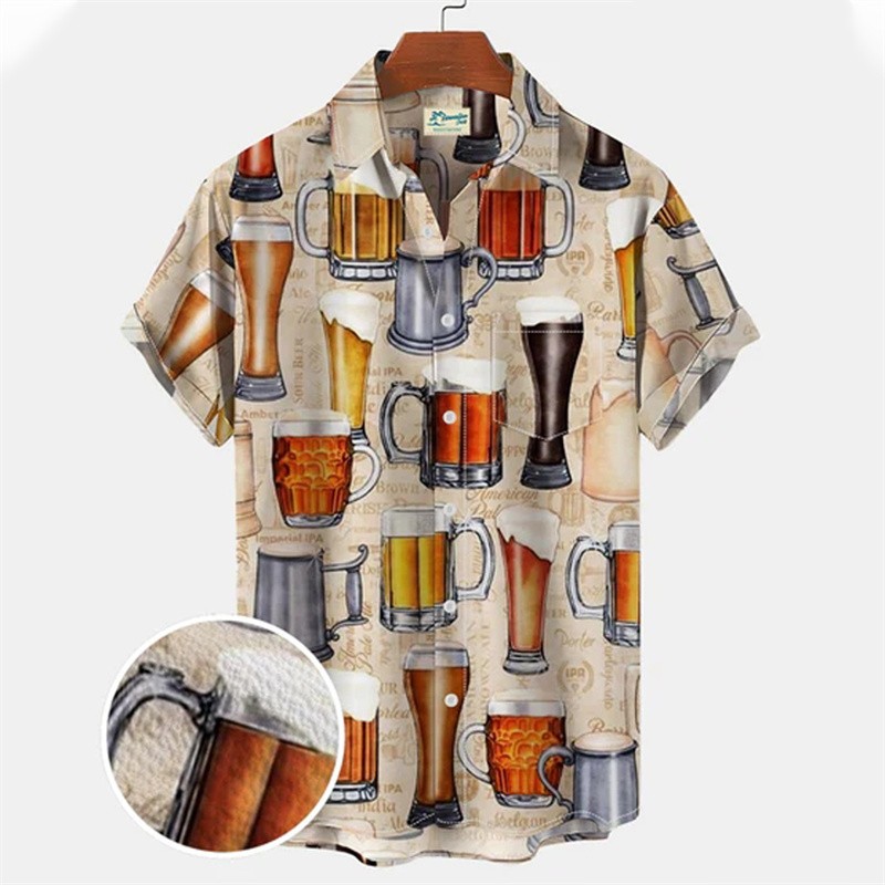 Summer Clothing Recommendations - Hawaii kemeja bunga kasual pria bir