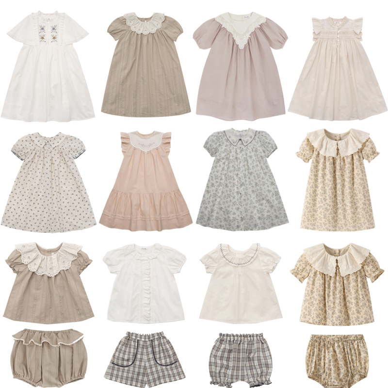 Summer Line Clothing Brand - Gaun anak-anak musim panas baru 2024