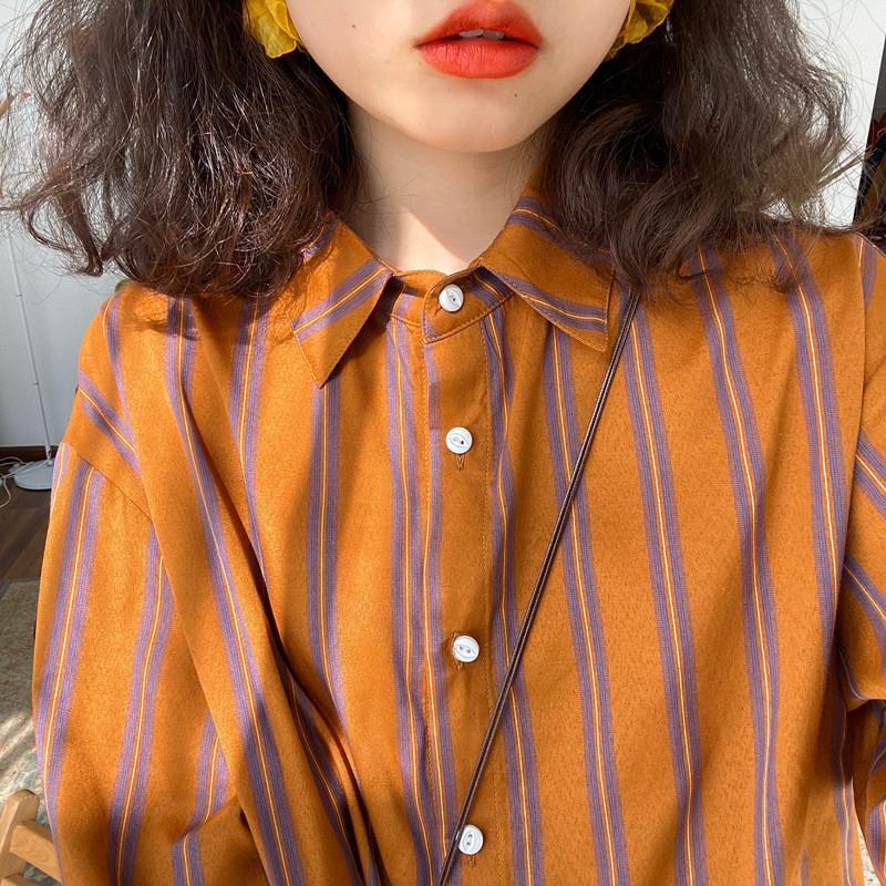 Summer Youth Clothing - Blus Polo wanita, pakaian atasan longgar