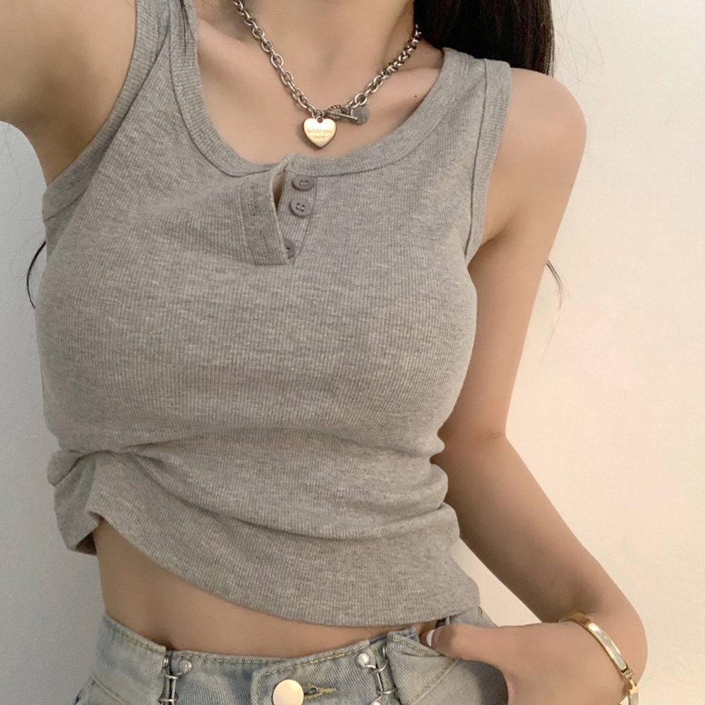 Summer Zara - Tank Top untuk Wanita Blus Tanpa