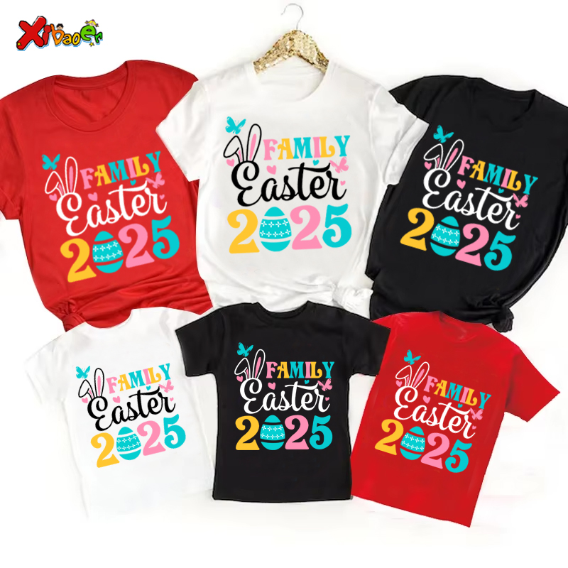 Summer Clothing New Look - Kemeja Keluarga Paskah Pakaian Pesta Keluarga