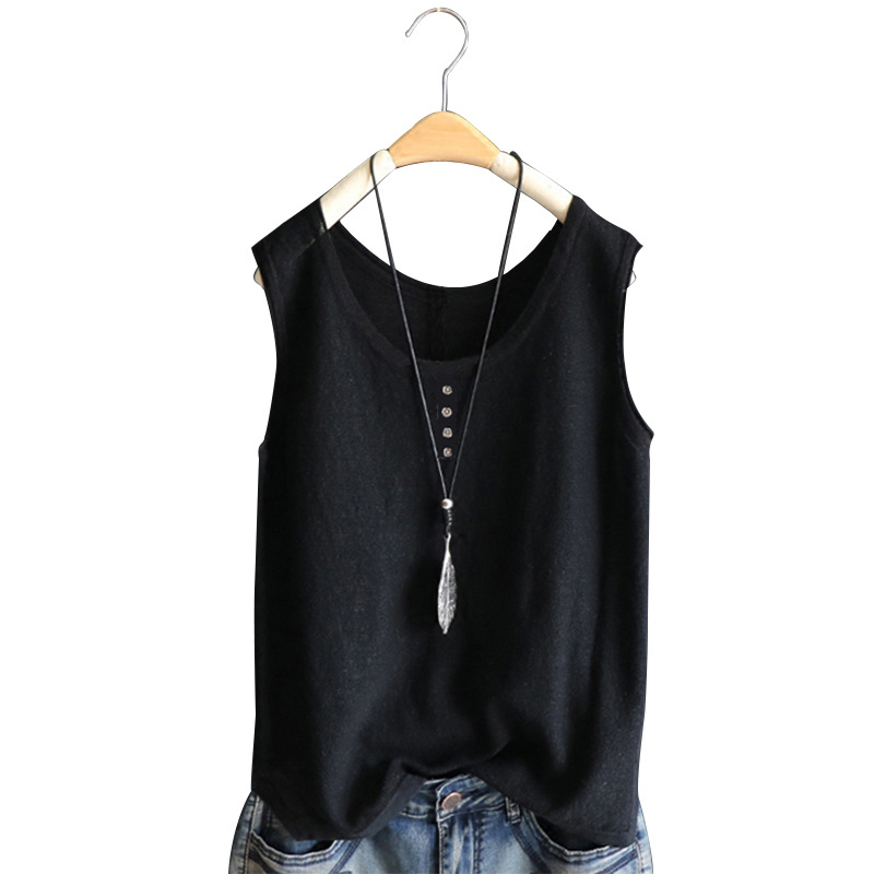 Summer Clothing Office - Pakaian Wanita Kerah Bulat Warna Polos