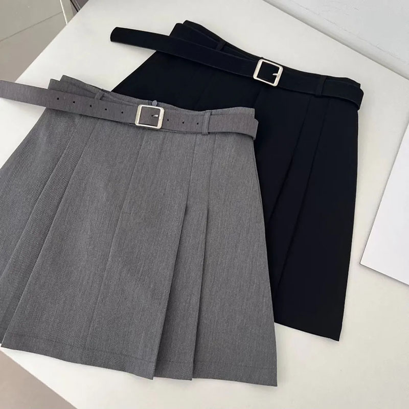 Summer Zara - Lucyever rok lipit model A-Line untuk