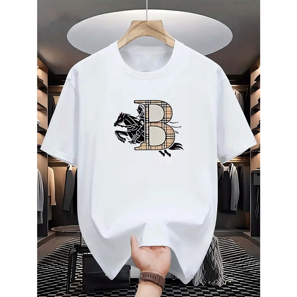 Summer Clothing Europe - Perhiasan Pria Kaus Gambar Cetak Anak