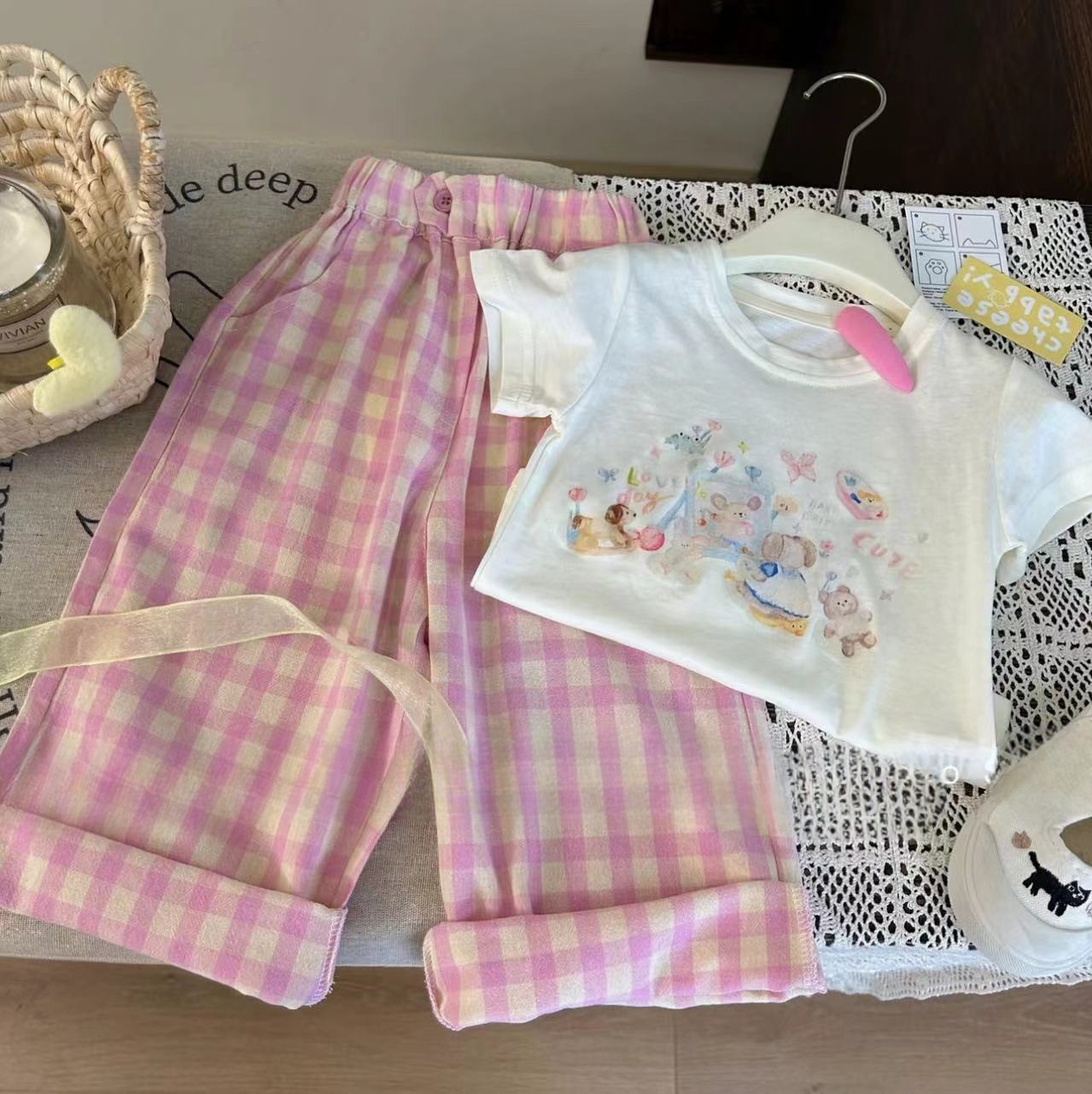 Summer Clothing Boutiques - Set pakaian Anak isi 2 potong,