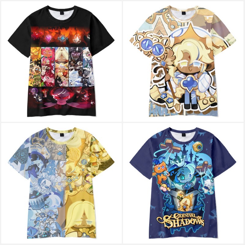 Summer Clothing Gifts - Kaus Periferal Game Anime Shadow Milk
