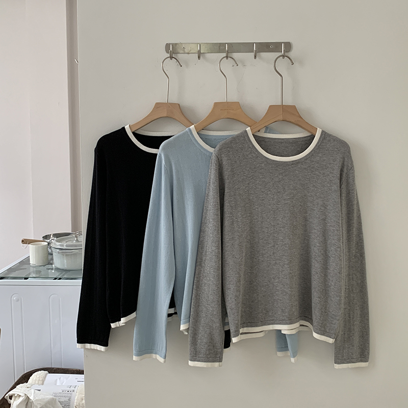 Summer Clothing Essentials - Kemeja Wanita 100% Katun, Kerah O,