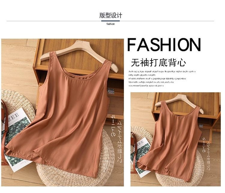 Summer Clothing Linen - Pakaian Wanita Warna Polos Musim Panas
