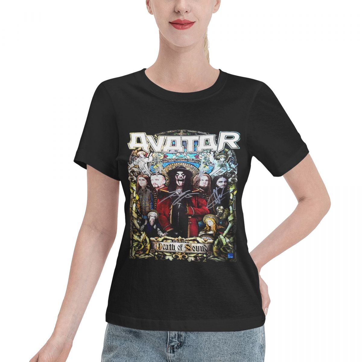 Summer Clothing Staples - Kaos Wanita Avatar Band Kualitas Tinggi,