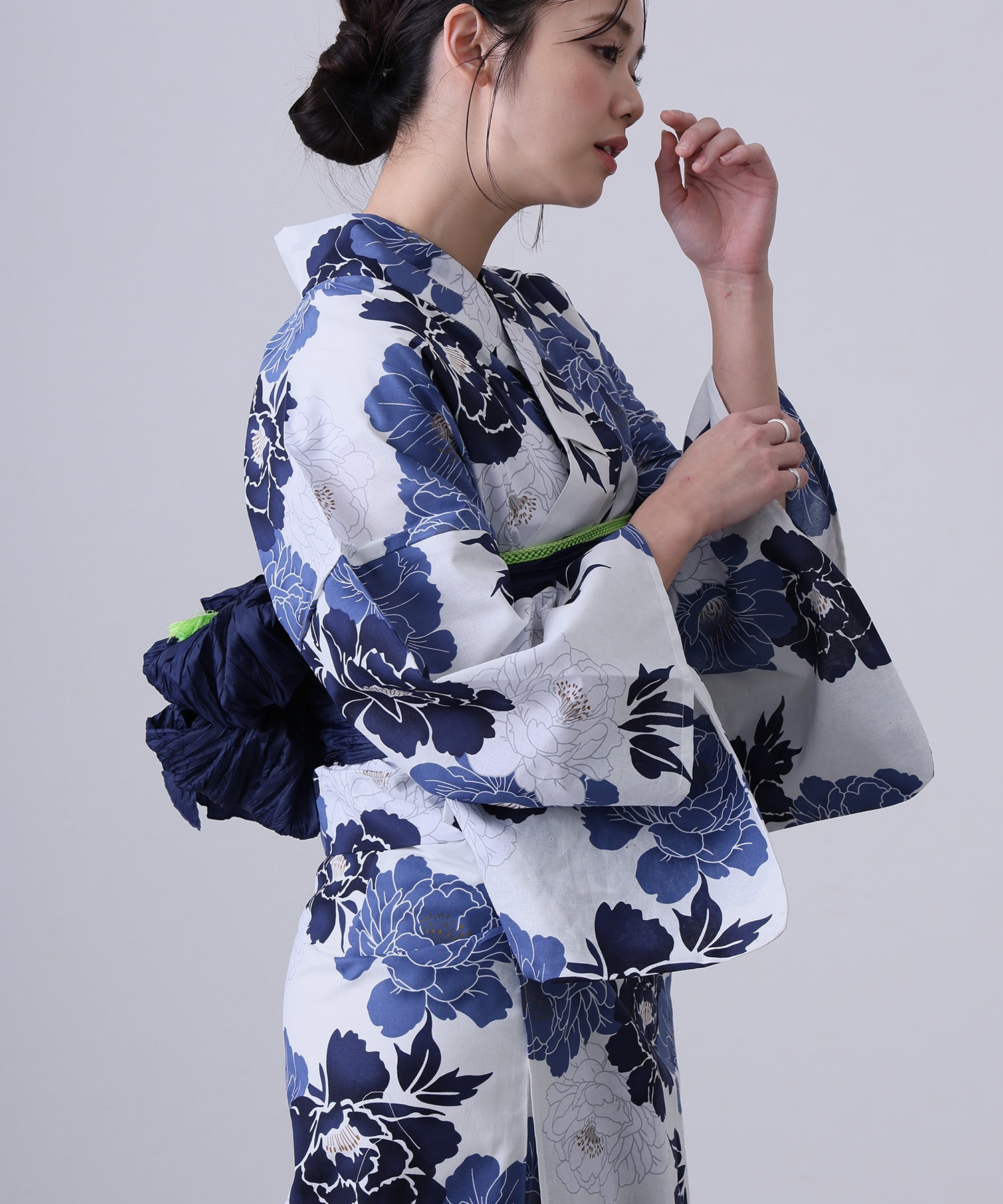 Summer Clothing Linen - Gaun Yukata Kimono Tradisional Bahan Katun