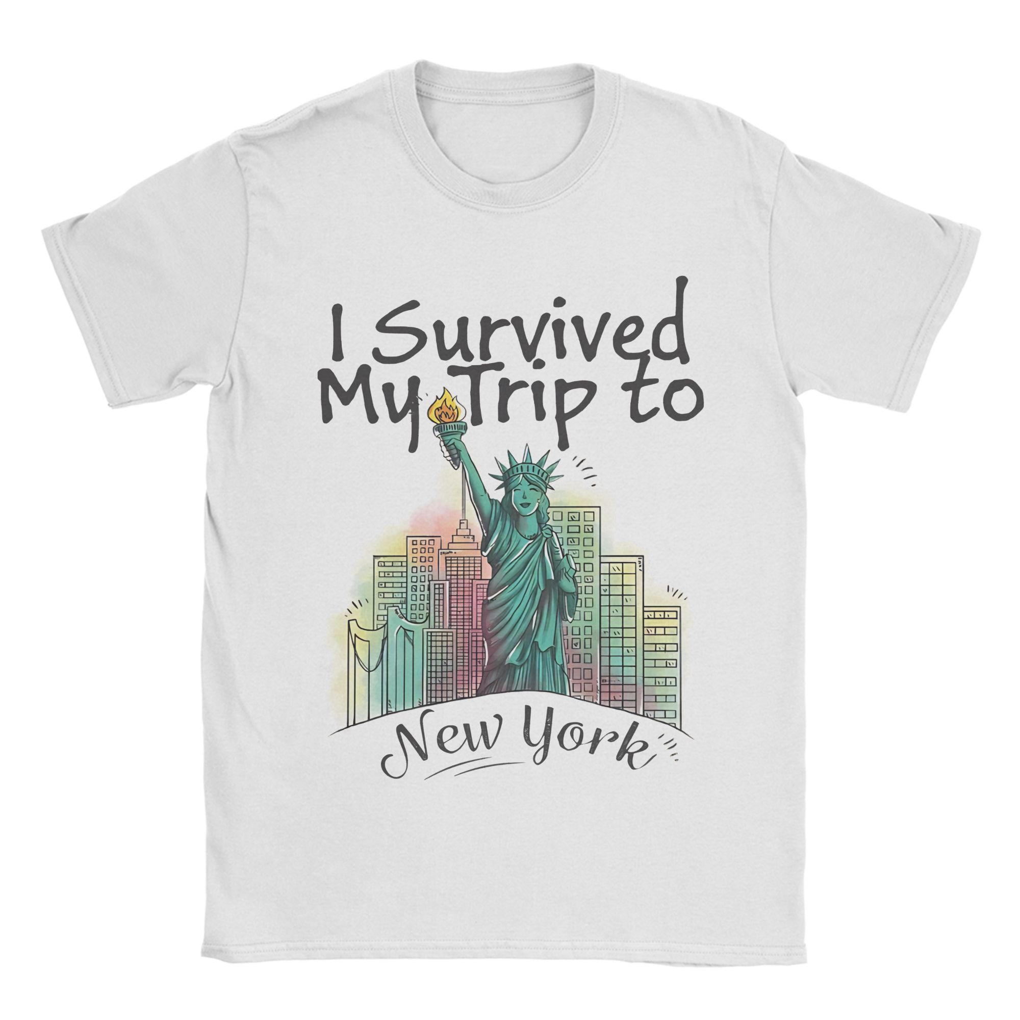 Summer Clothing Nyc - Kaos Retro 'Saya Selamat Dalam Perjalanan