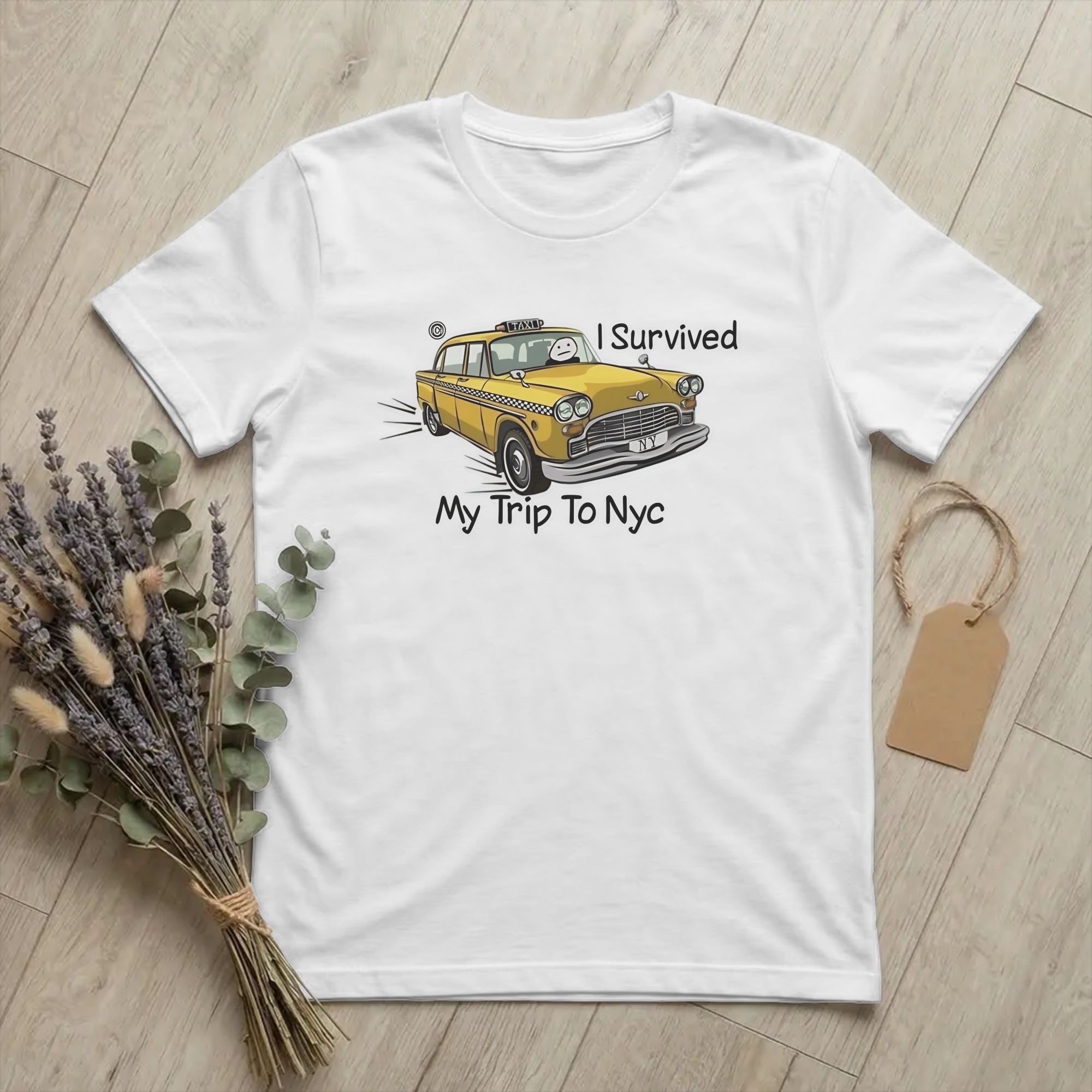 Summer Clothing Nyc - Kaos Streetwear 'Saya Selamat Dari Perjalanan