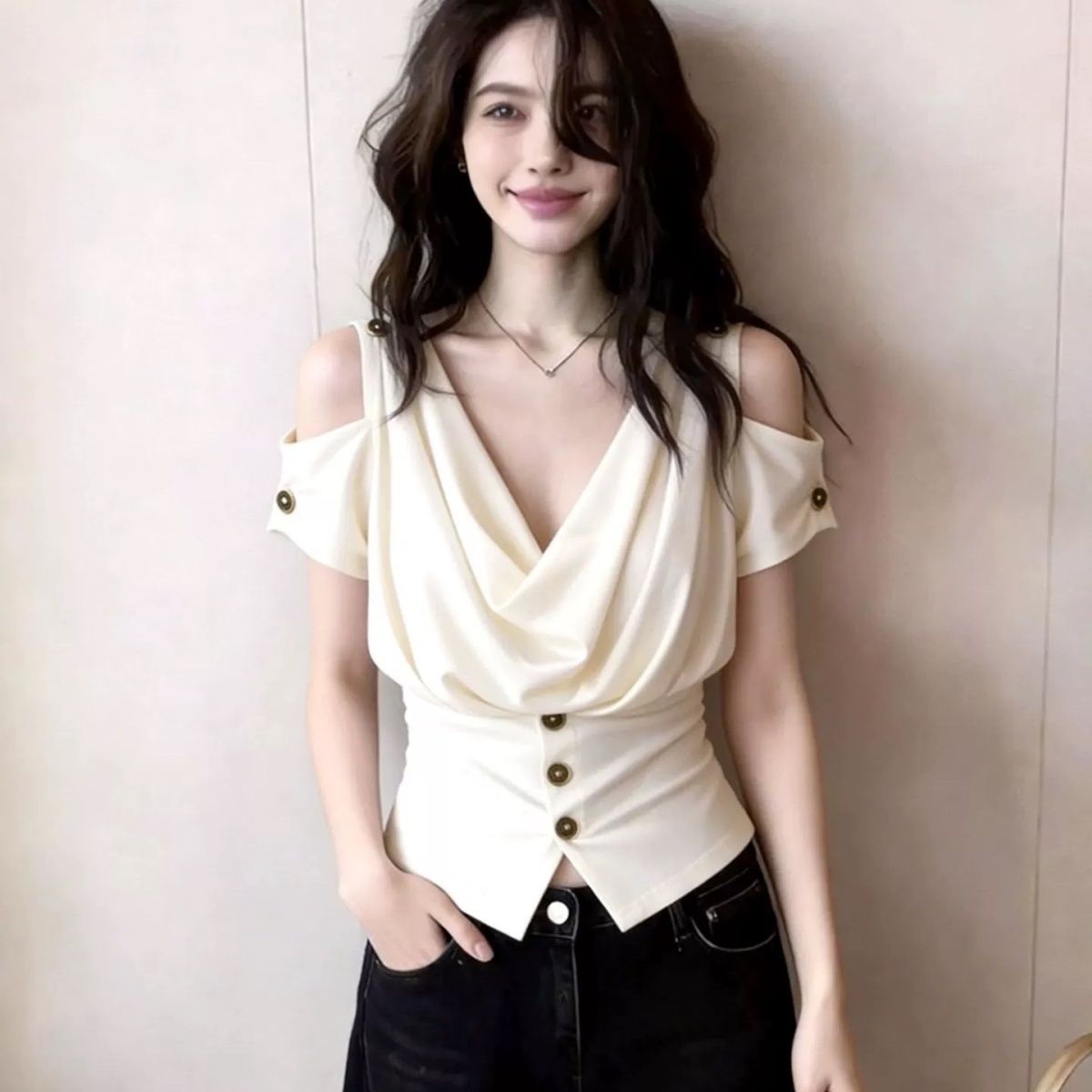 Summer Clothing New Look - Onalippa Pakaian Wanita Temperamen Fashion Gaya