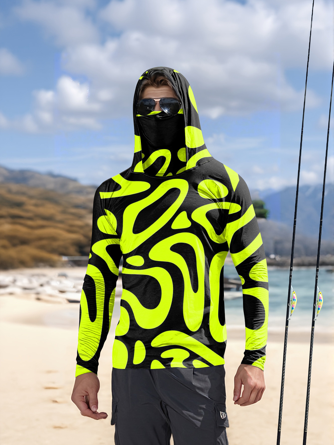 Summer Clothing Men - Kemeja Lengan Panjang Pria Gaya Baru