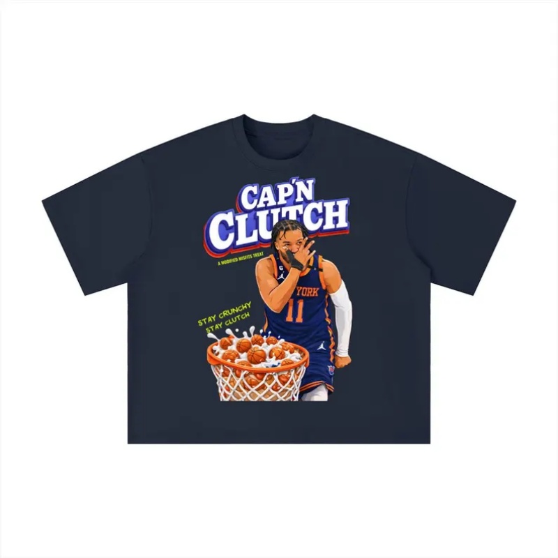Summer Clothing Nyc - Kaos CAPN CLUTCH Knicks Pria dan