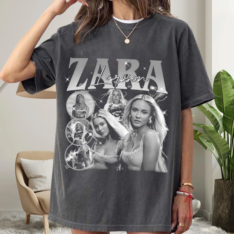 Summer Zara - Zara Larsson Kaus Terinspirasi Vintage Kaus