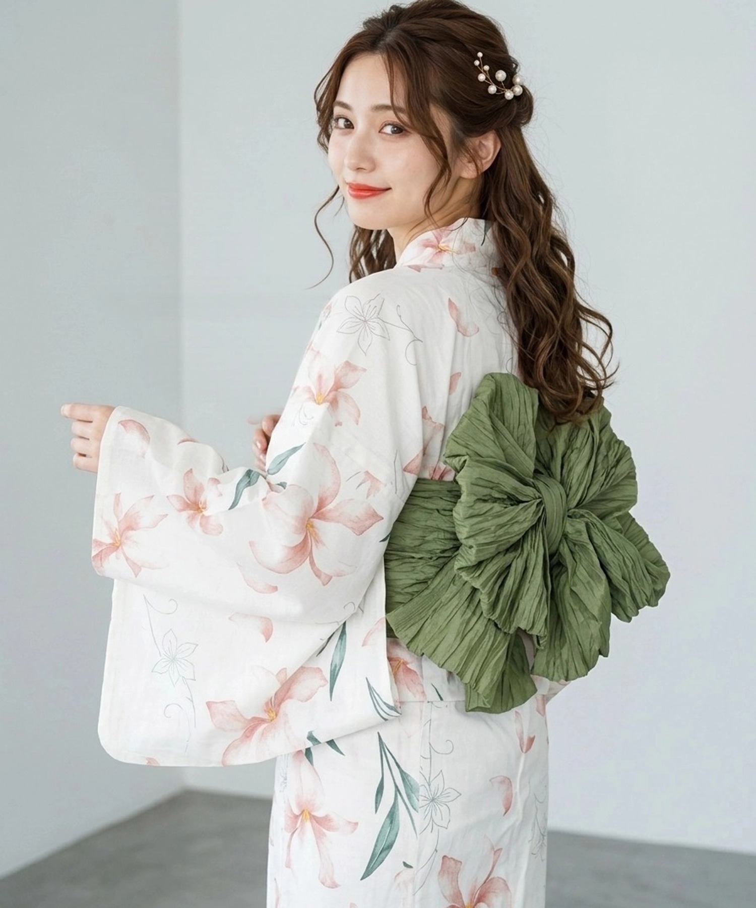 Summer Clothing Linen - Kimono Yukata Tradisional Bahan Katun Linen