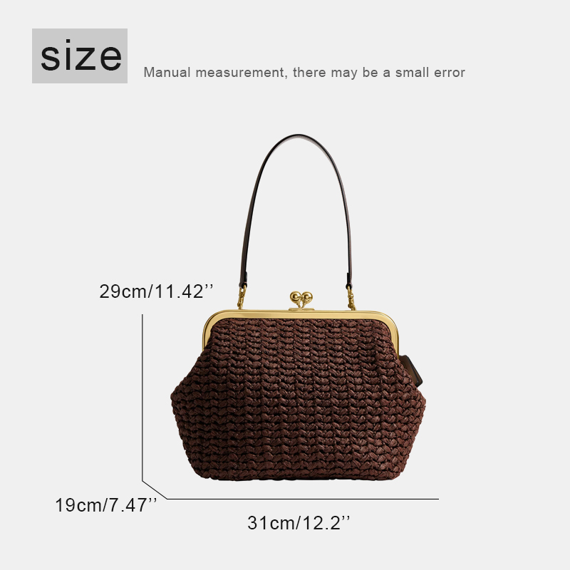Tas Pantai Raffia Anyaman Tang - Beach Bag Straw ulasan dan harga