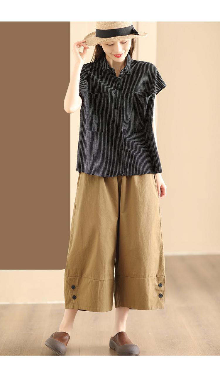 Blus Nyaman Modis Musim Panas  - Summer Clothing Office ulasan dan harga