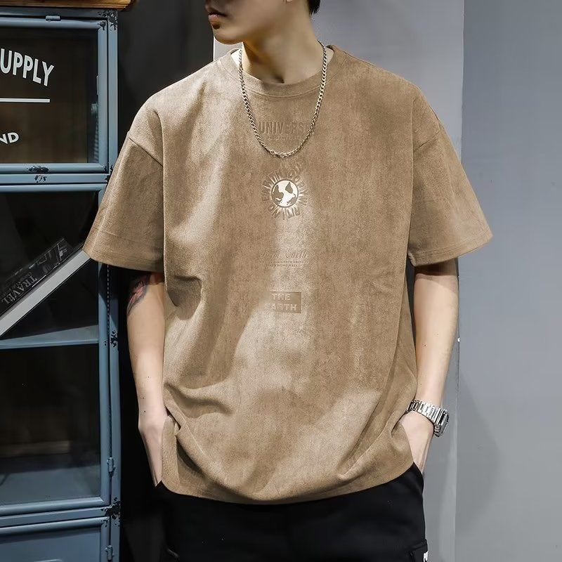 Kaus lengan pendek leher bulat - Summer Clothing Europe ulasan dan harga