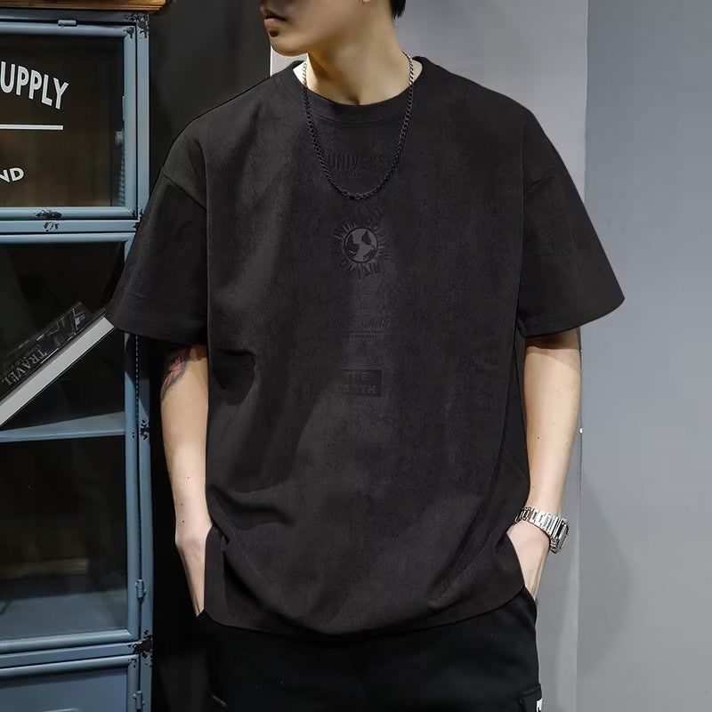 Kaus lengan pendek leher bulat - Summer Clothing Europe ulasan dan harga