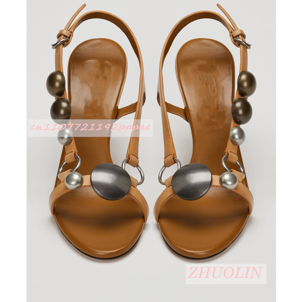 Sandal Hak Tinggi Slingback De - Summer Clothing Sale ulasan dan harga