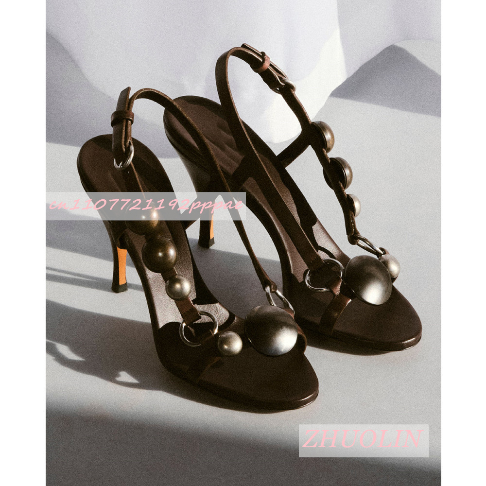 Sandal Hak Tinggi Slingback De - Summer Clothing Sale ulasan dan harga