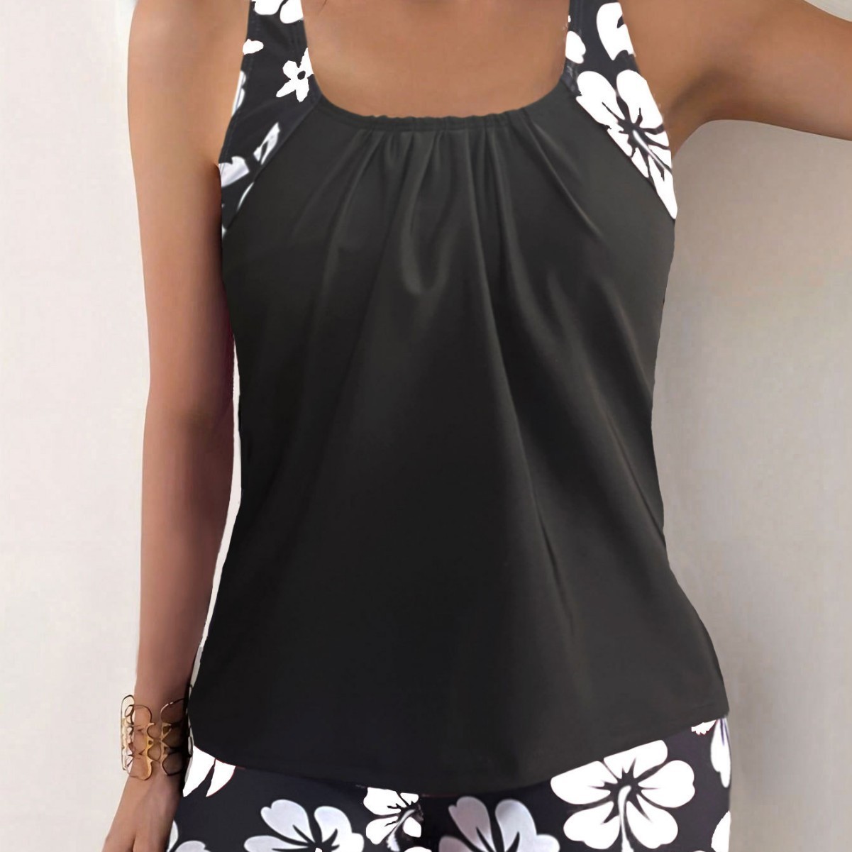 Tankini Wanita dengan Celana P - Halter Neck Top ulasan dan harga
