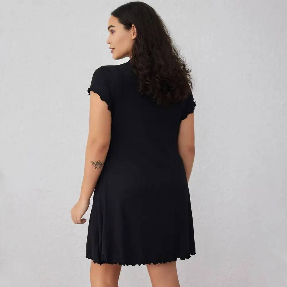 Pakaian Wanita Baru Gaun Rajut - Summer Clothing New Look ulasan dan harga