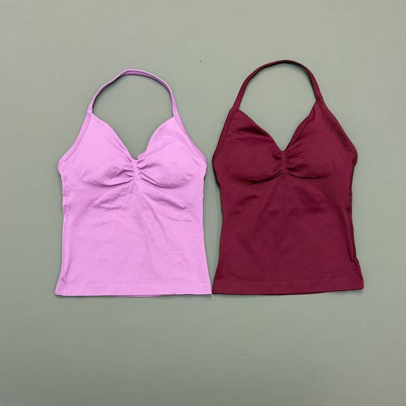 Tank Top Olahraga Wanita Tanpa - Halter Neck Top ulasan dan harga