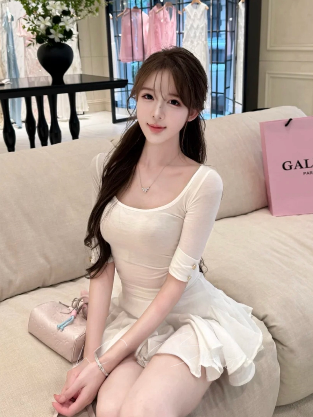 Set Rok A-Line Pinggang Tinggi - Summer Line Clothing Brand ulasan dan harga