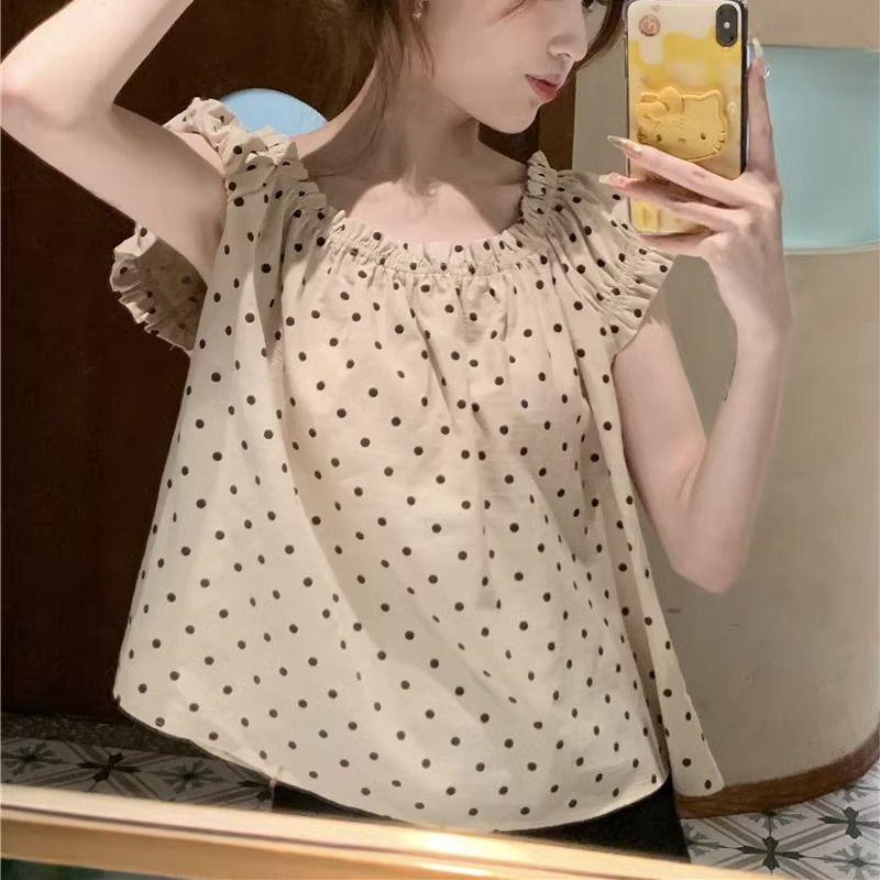 Blus Longgar Polka Dot Tempera - Summer Youth Clothing ulasan dan harga