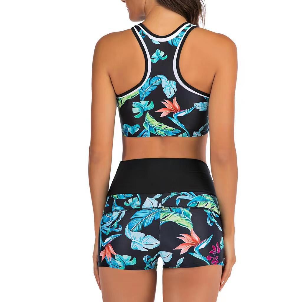 Y2K Bikini Wanita Tankini deng - Halter Neck Top ulasan dan harga