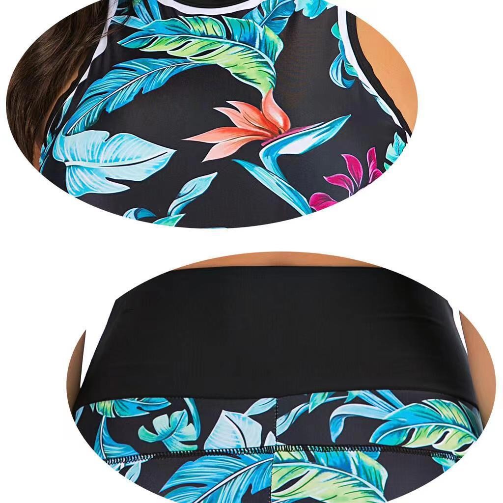 Y2K Bikini Wanita Tankini deng - Halter Neck Top ulasan dan harga