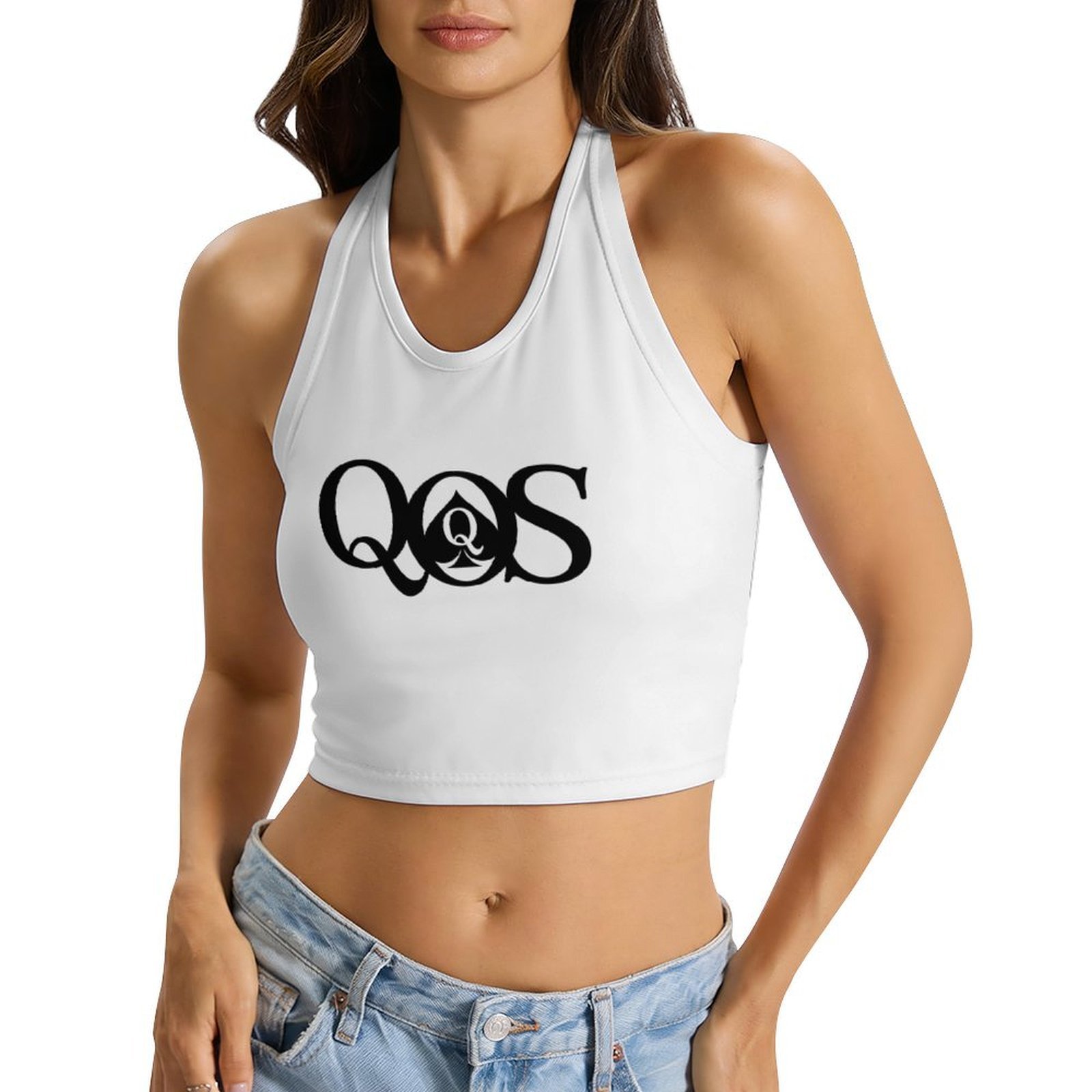 Atasan Halter Wanita dengan Ce - Halter Neck Top ulasan dan harga