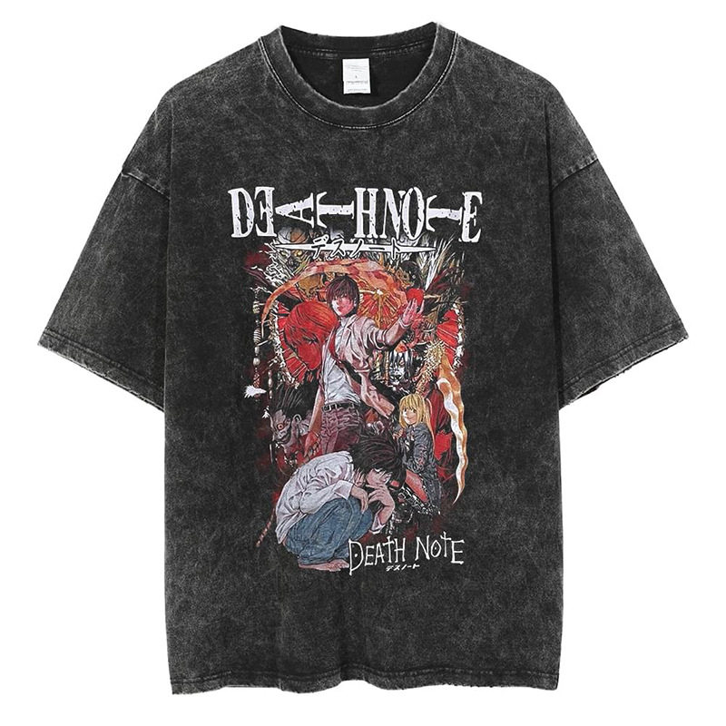 Kaos Death Note Misa Amane Rem - Vintage Summer Clothing Men ulasan dan harga
