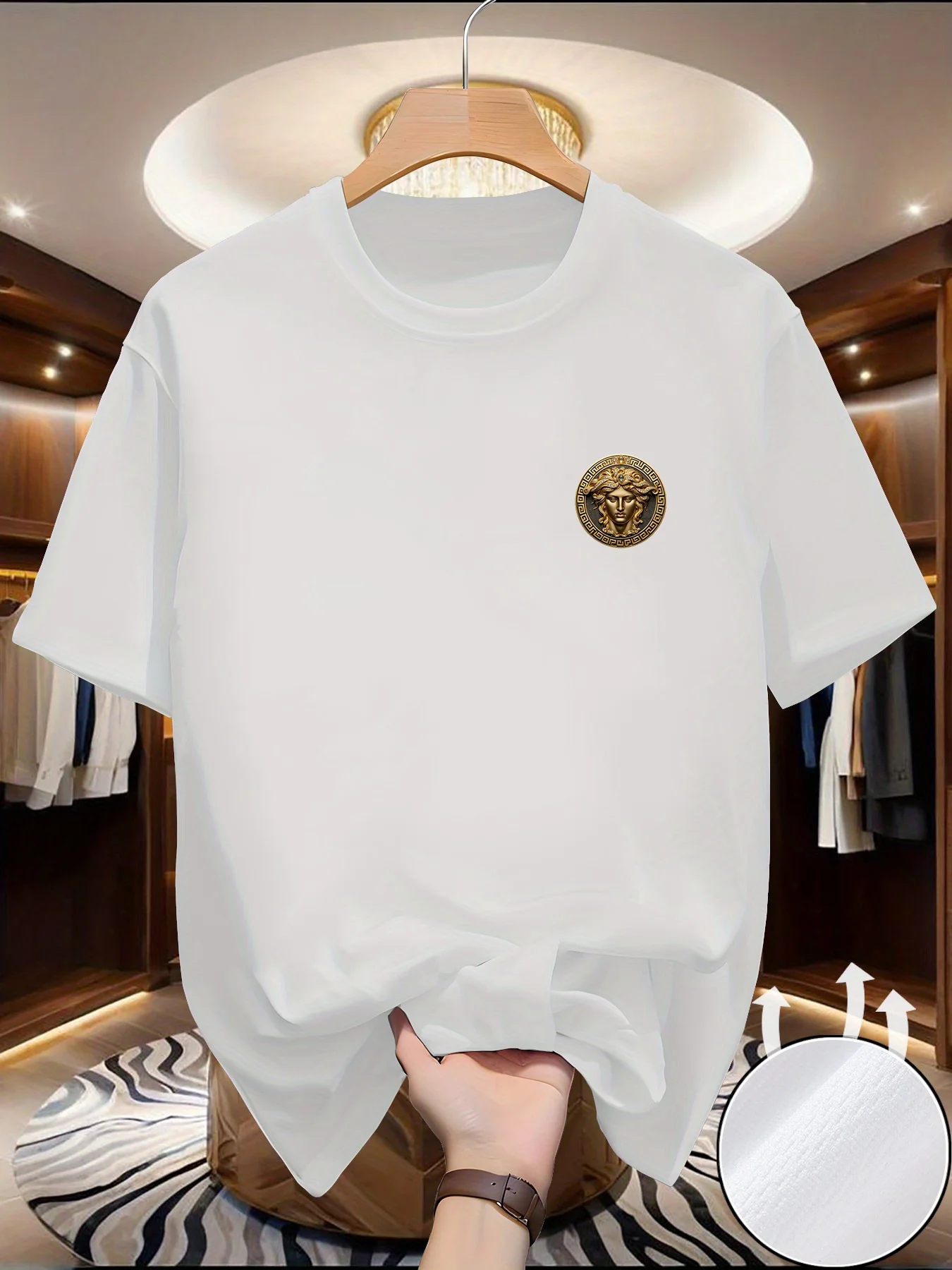 Kaus Gambar Cetak Perhiasan Pr - Summer Clothing Europe ulasan dan harga