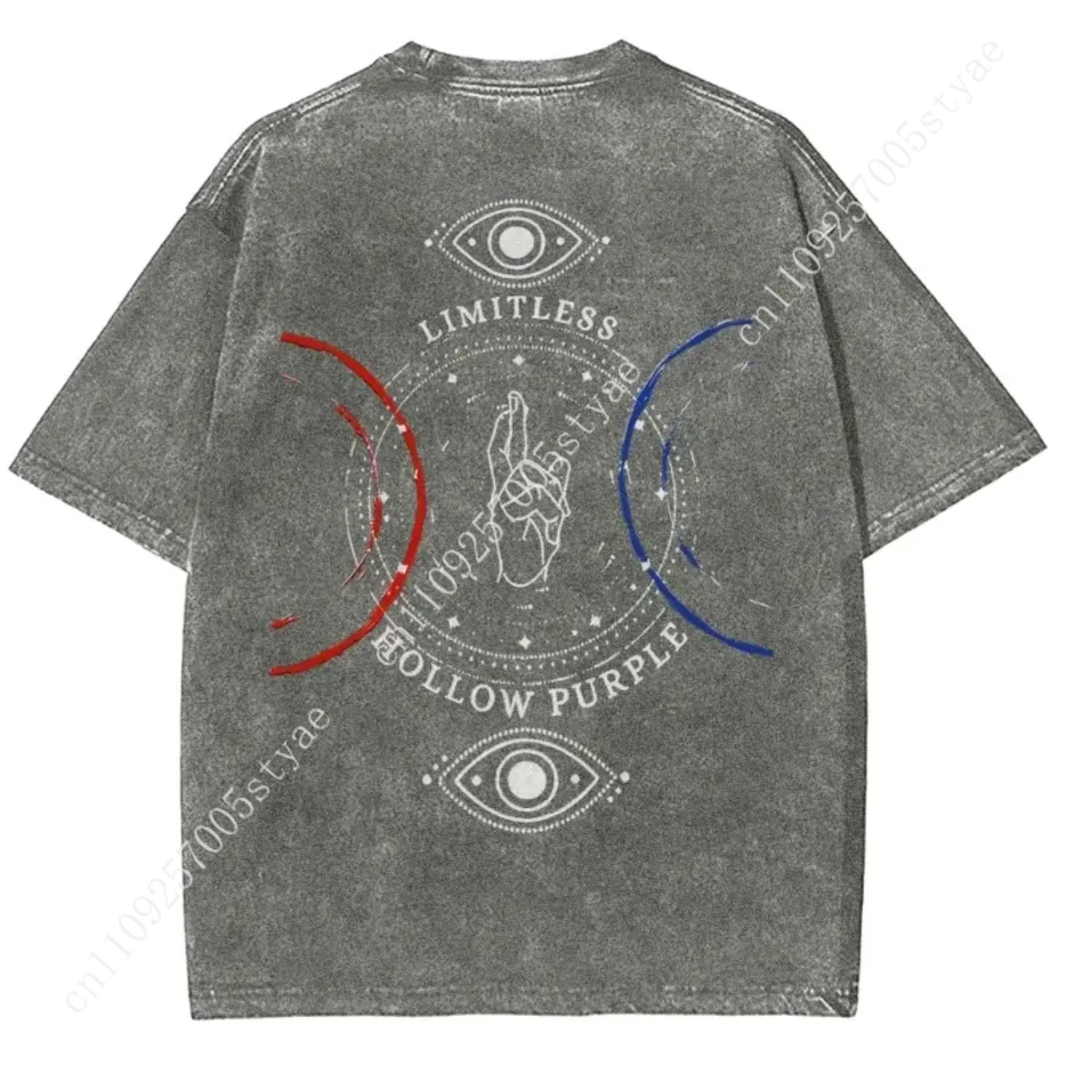 Kaos Print Anime Gojo Satoru P - Vintage Summer Clothing Men ulasan dan harga