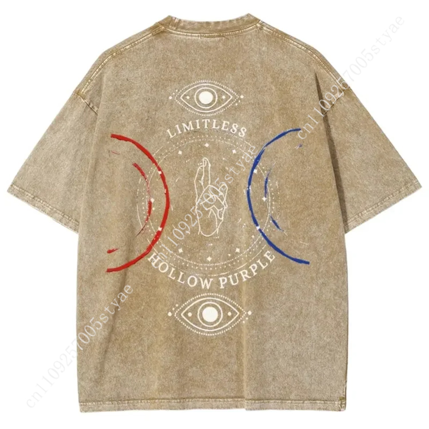 Kaos Print Anime Gojo Satoru P - Vintage Summer Clothing Men ulasan dan harga