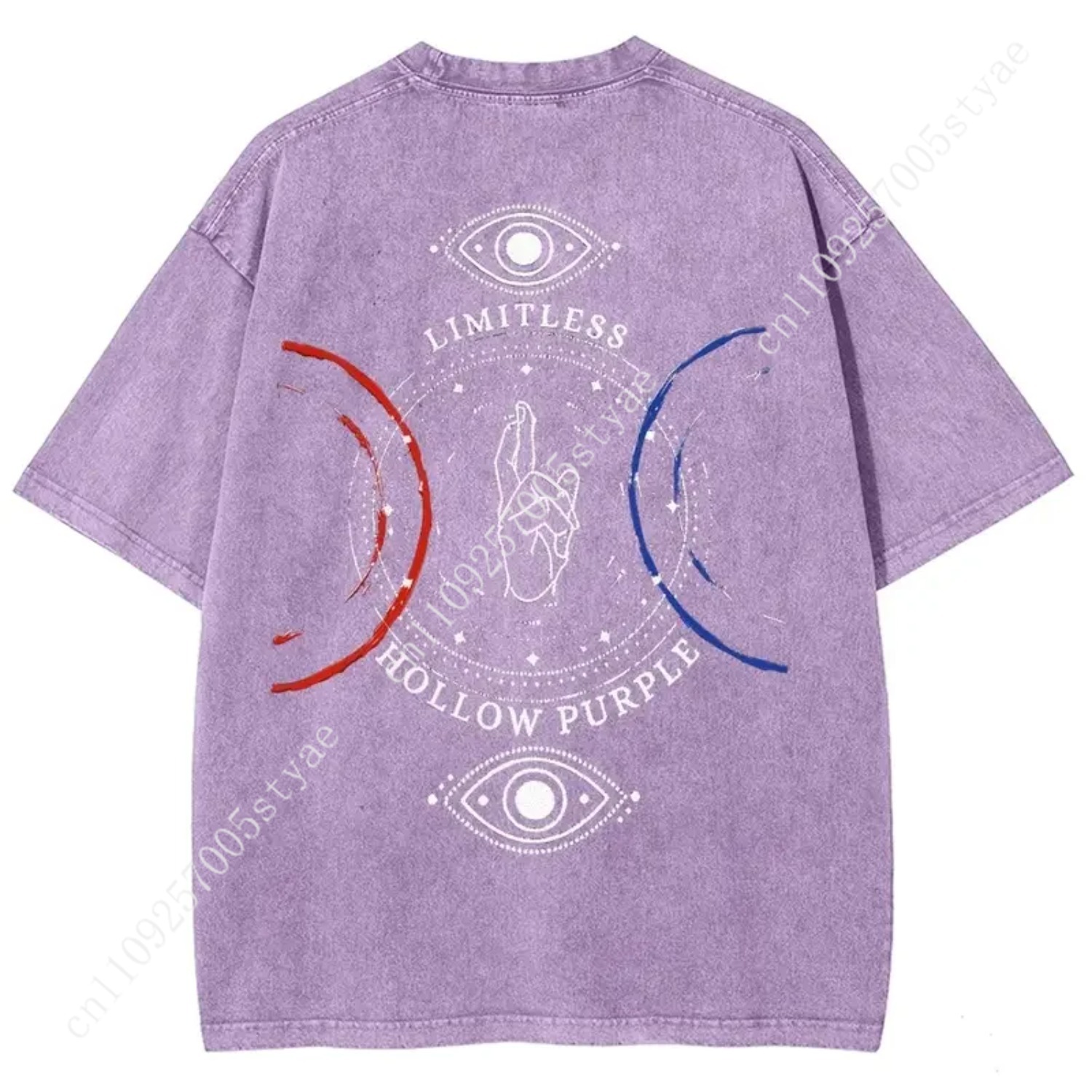 Kaos Print Anime Gojo Satoru P - Vintage Summer Clothing Men ulasan dan harga