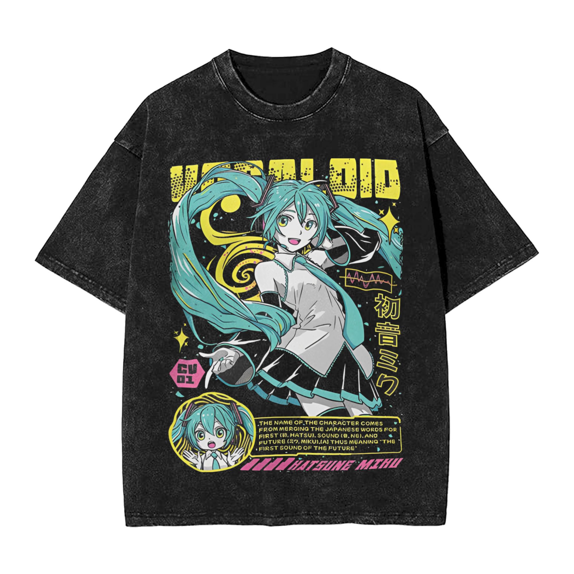 Kaos Vintage Hatsune Miku Anim - Vintage Summer Clothing Men ulasan dan harga