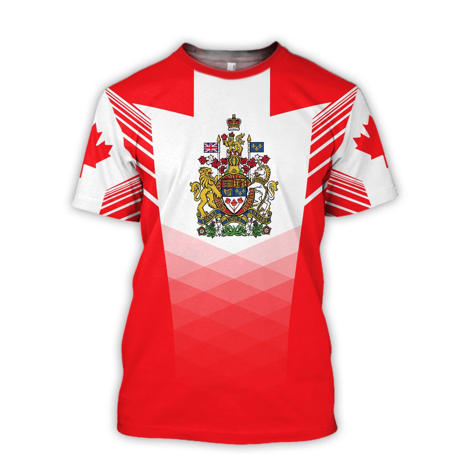Kaos Kanada Bendera Kanada Dau - Summer Clothing Canada ulasan dan harga