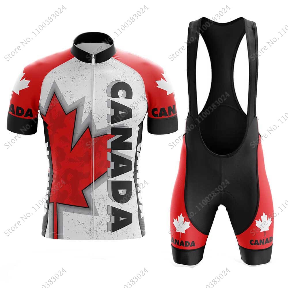 Set Jersey bersepeda tim nasio - Summer Clothing Canada ulasan dan harga