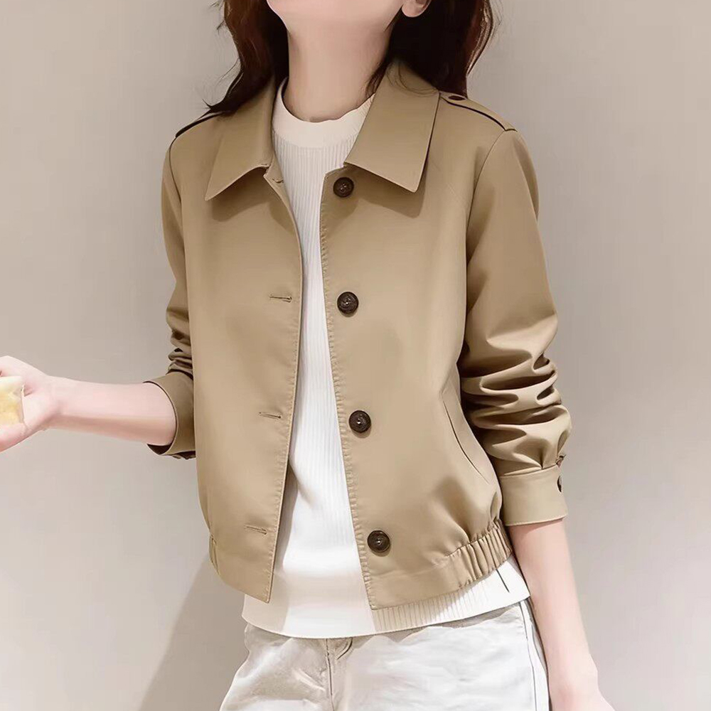 Jas trench wanita khaki kecil  - Summer Clothing New Look ulasan dan harga