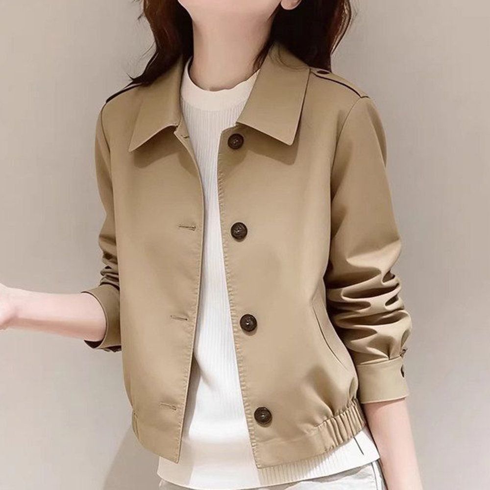 Jas trench wanita khaki kecil  - Summer Clothing New Look ulasan dan harga