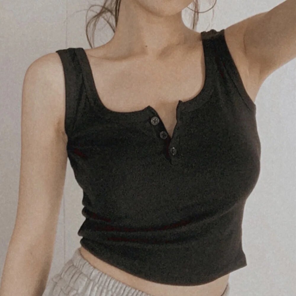 Tank Top untuk Wanita Blus Tan - Summer Zara ulasan dan harga