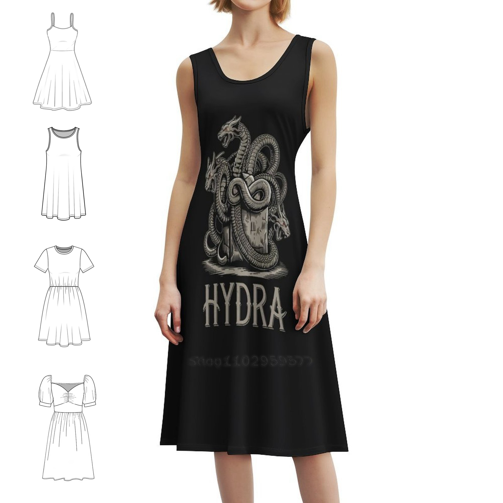 Gaun Pesta Elegan Wanita Model - Summer Line Clothing Brand ulasan dan harga